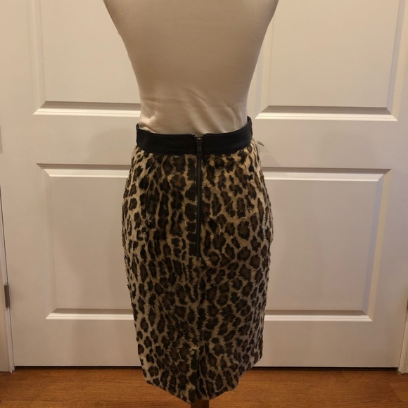 ELIZABETH AND JAMES leopard pencil skirt - Picture 4 of 8